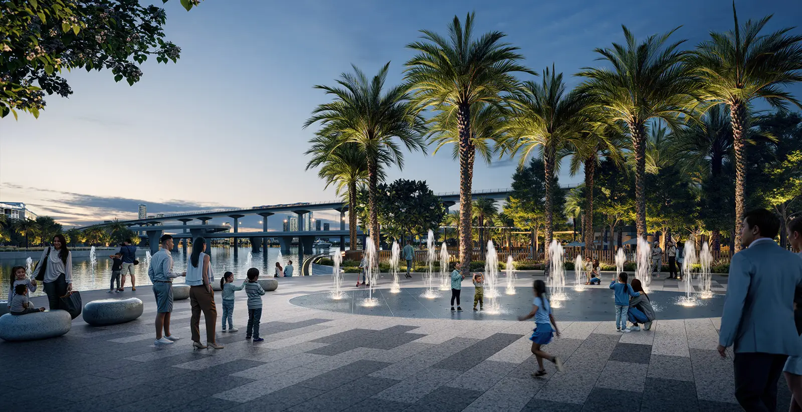 Address Residences Dubai Creek Harbour, Dubai Creek Harbour: developer rendering 1 of 4