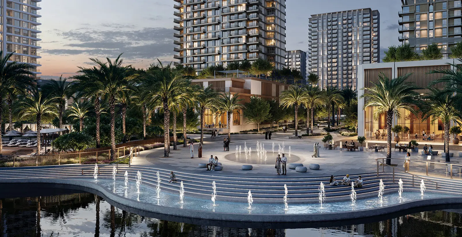 Address Residences Dubai Creek Harbour, Dubai Creek Harbour: developer rendering 3 of 4