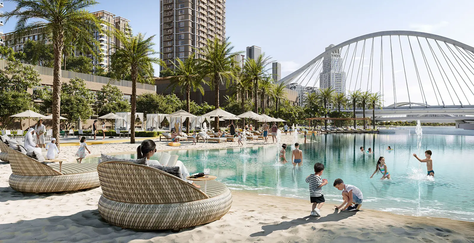 Aeon, Dubai Creek Harbour: developer rendering 1 of 4