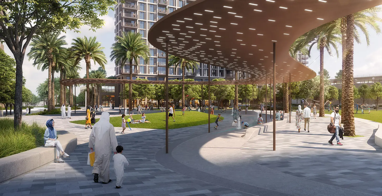 Aeon, Dubai Creek Harbour: developer rendering 4 of 4