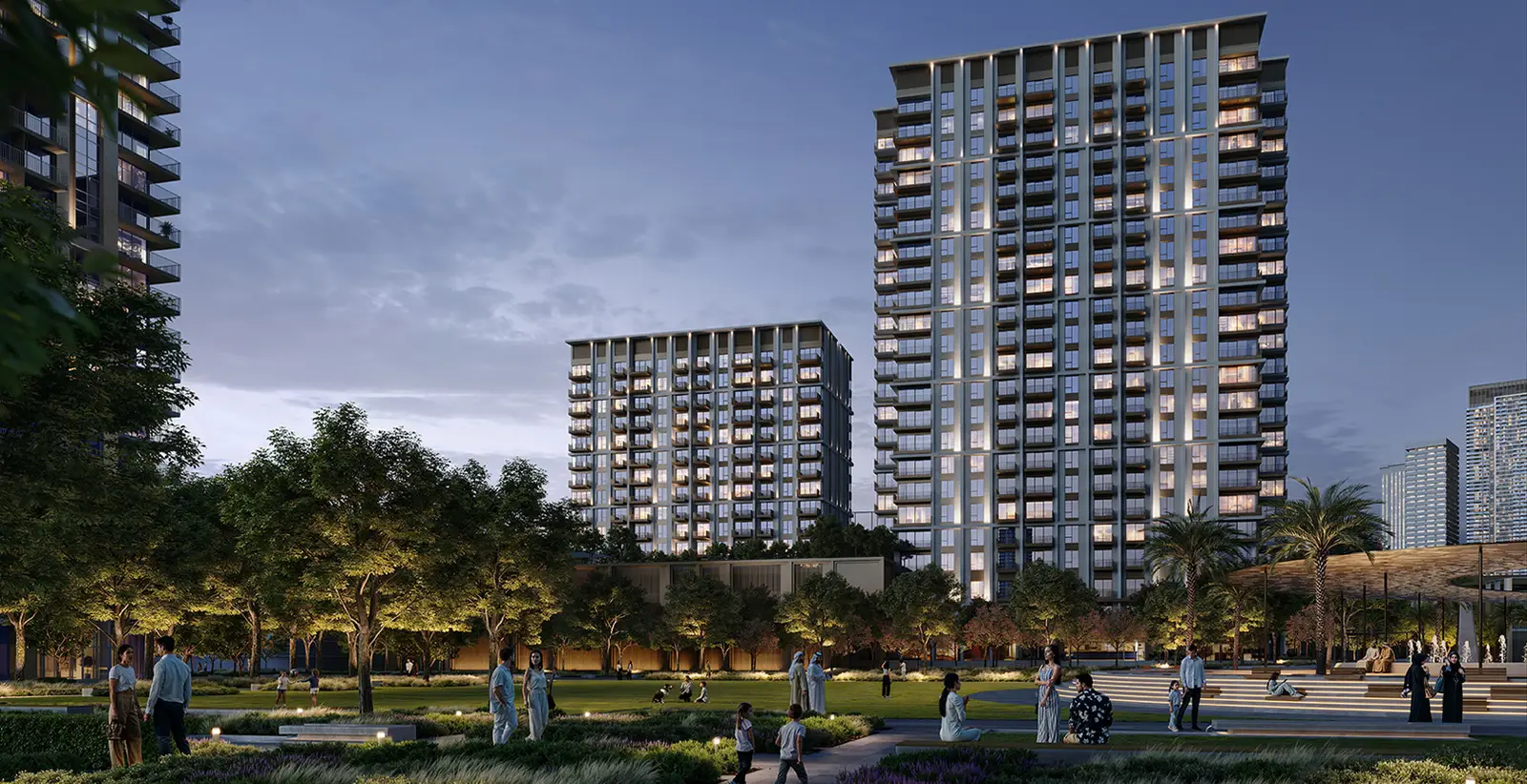 Altus, Dubai Creek Harbour: developer rendering 1 of 4