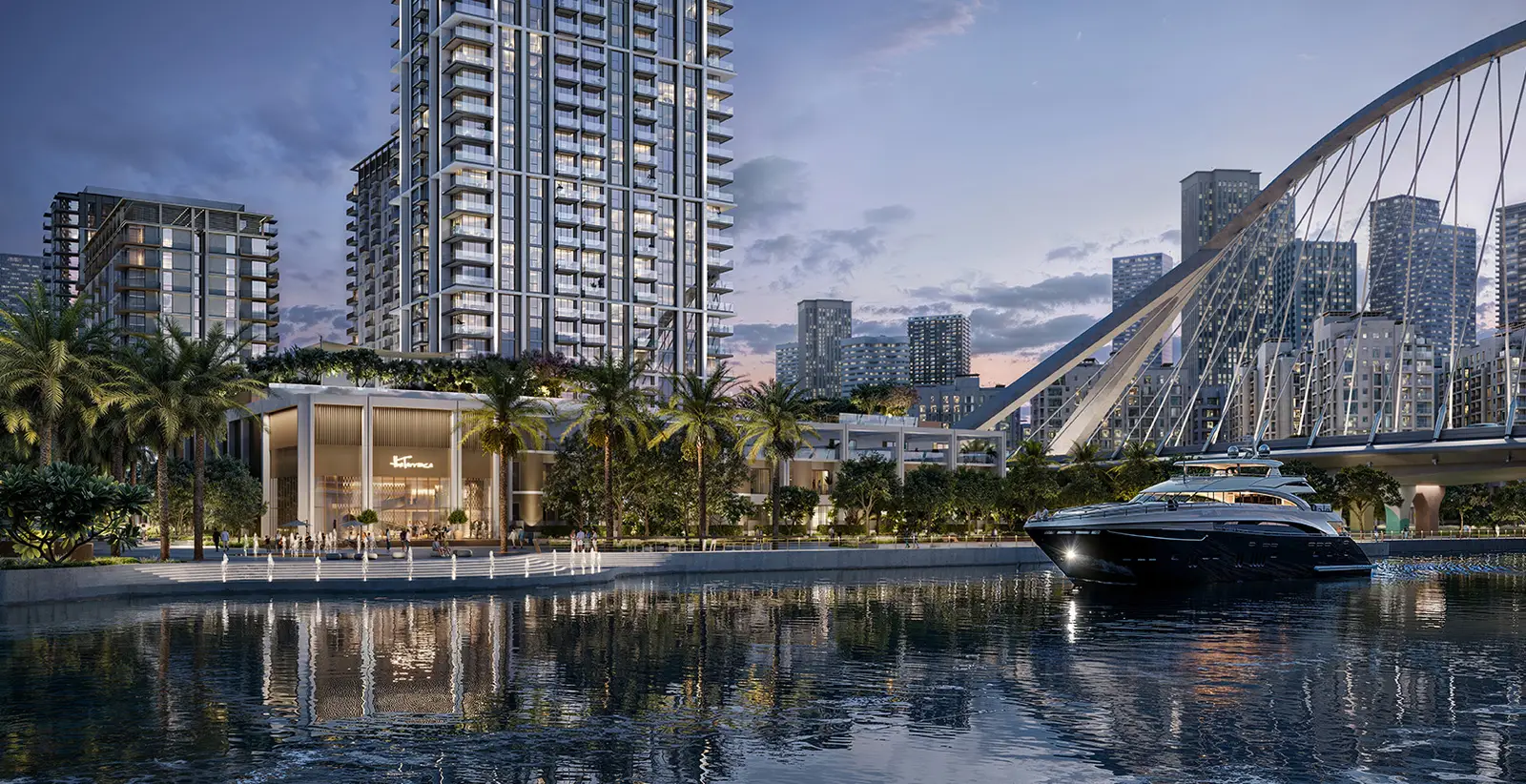 Arlo, Dubai Creek Harbour: developer rendering 3 of 4