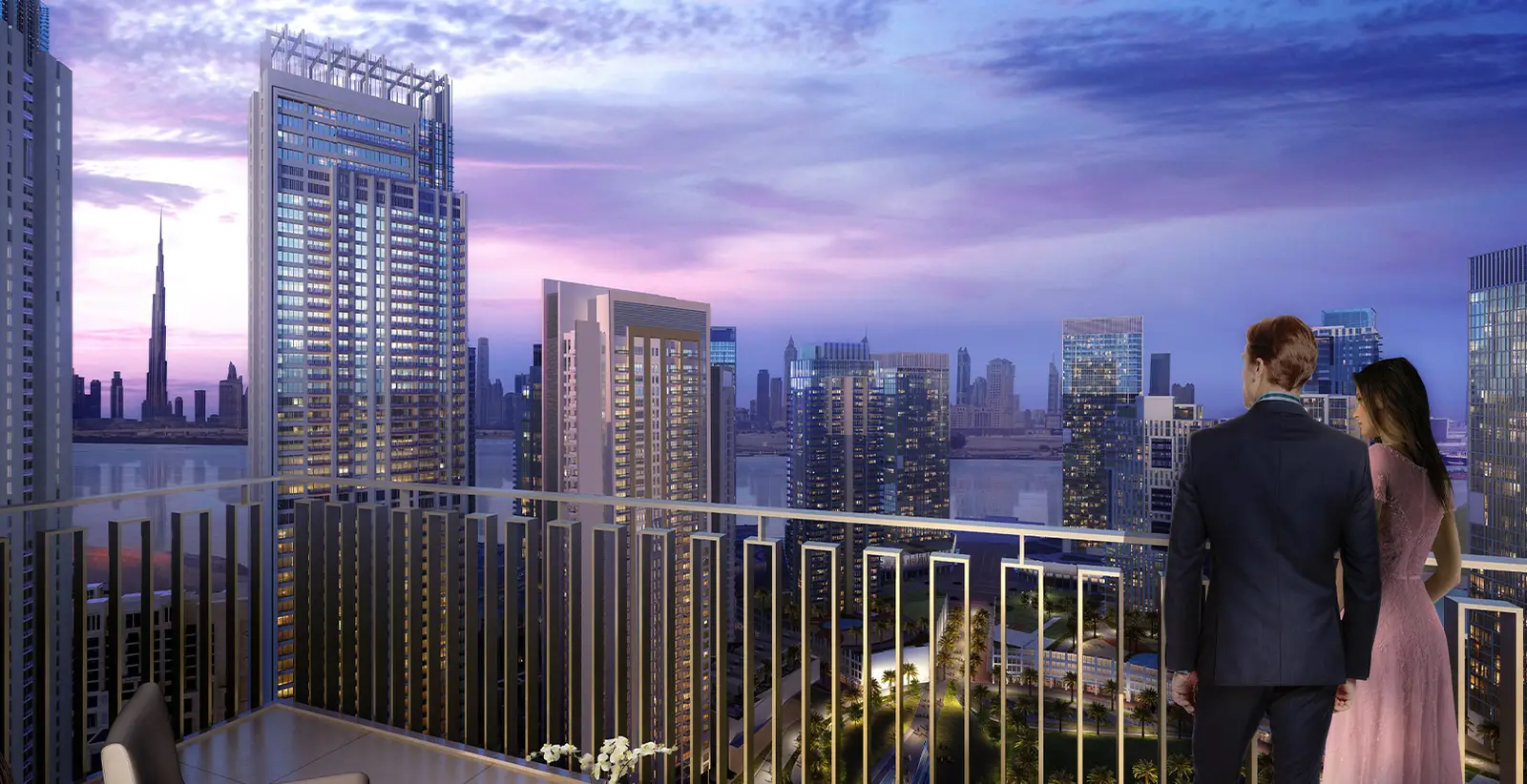 Creek Gate, Dubai Creek Harbour: developer rendering 1 of 1