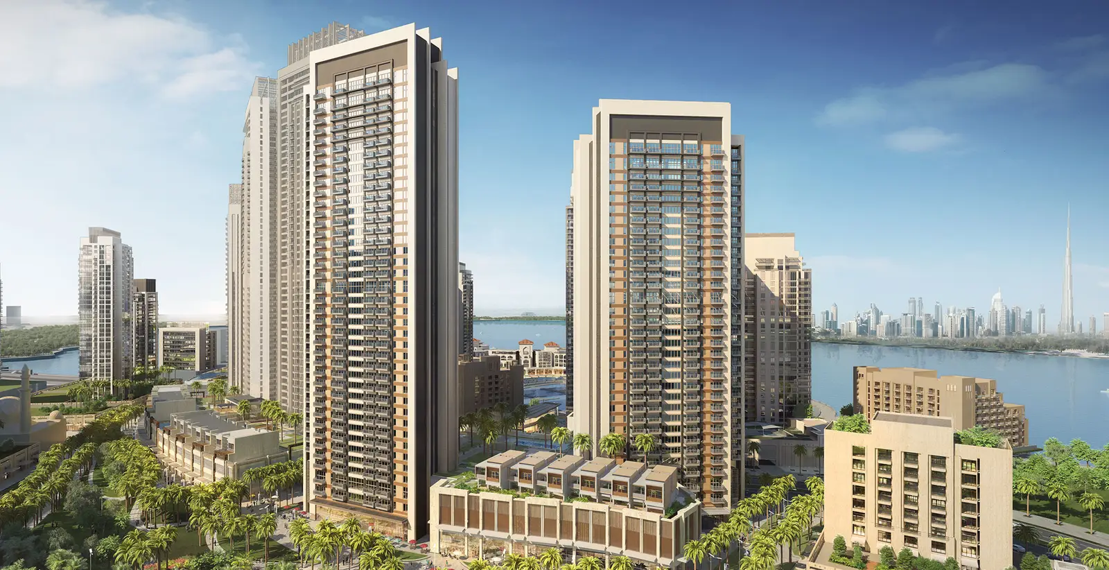 Creek Horizon, Dubai Creek Harbour: developer rendering 1 of 1