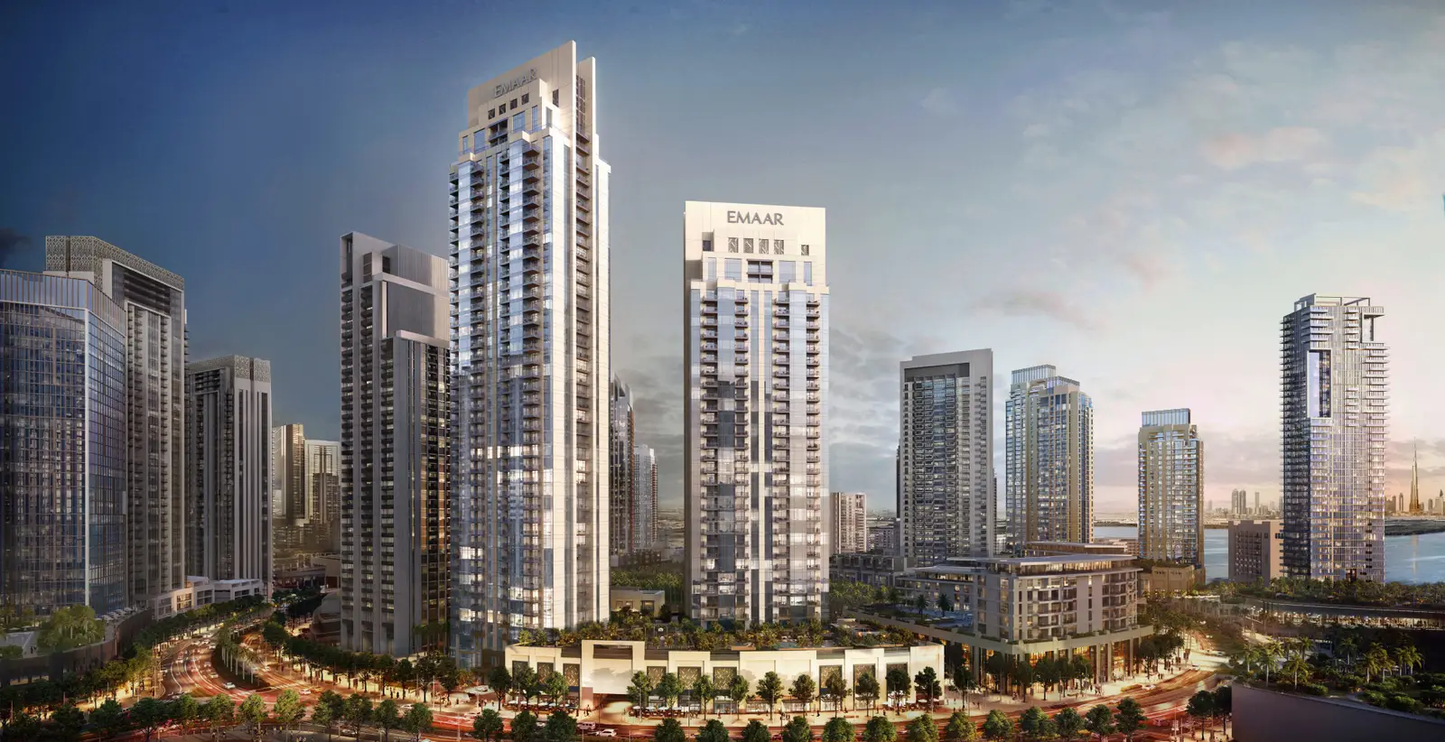 Creek Rise, Dubai Creek Harbour: developer rendering 1 of 1