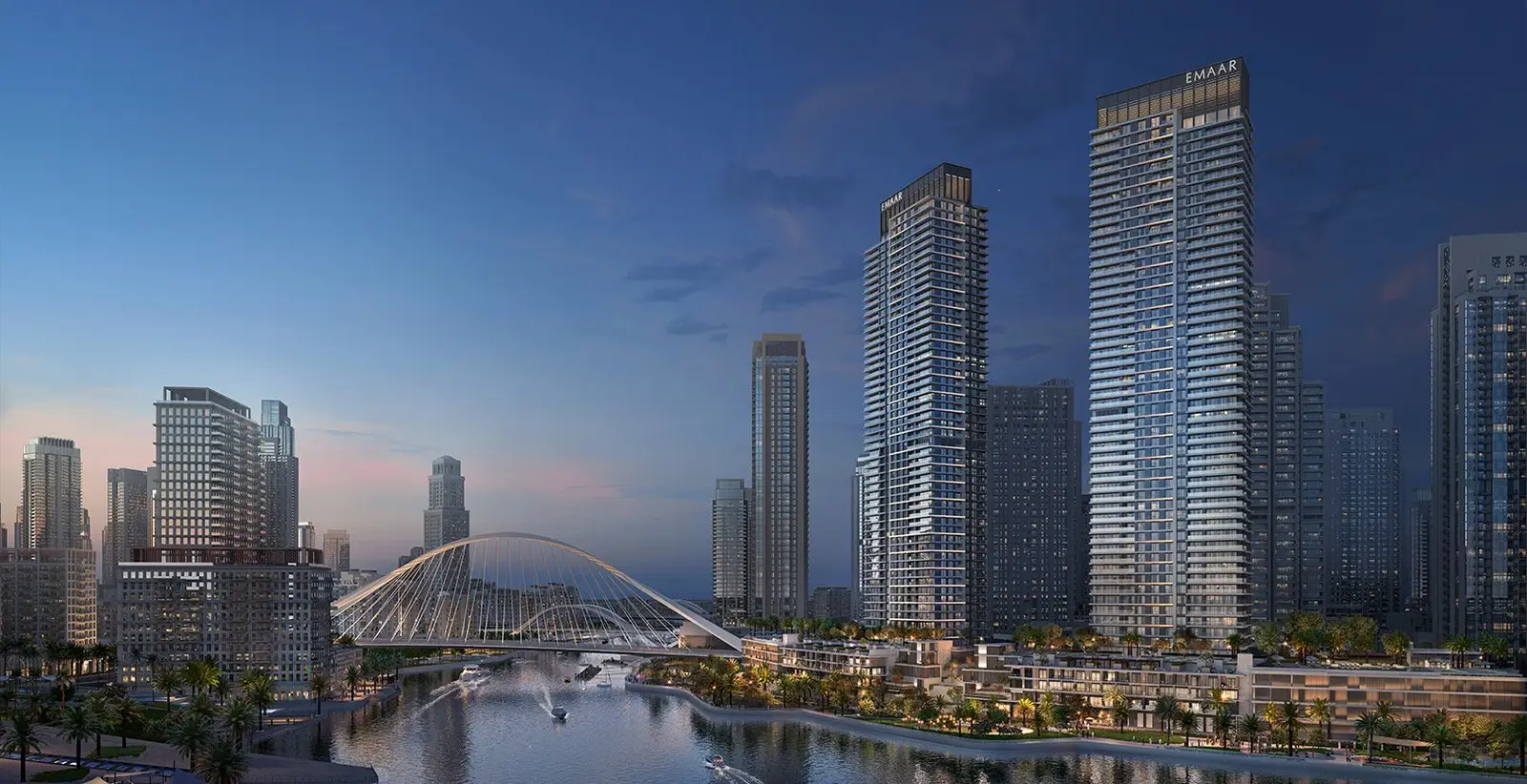 Creek Waters, Dubai Creek Harbour: developer rendering 1 of 3