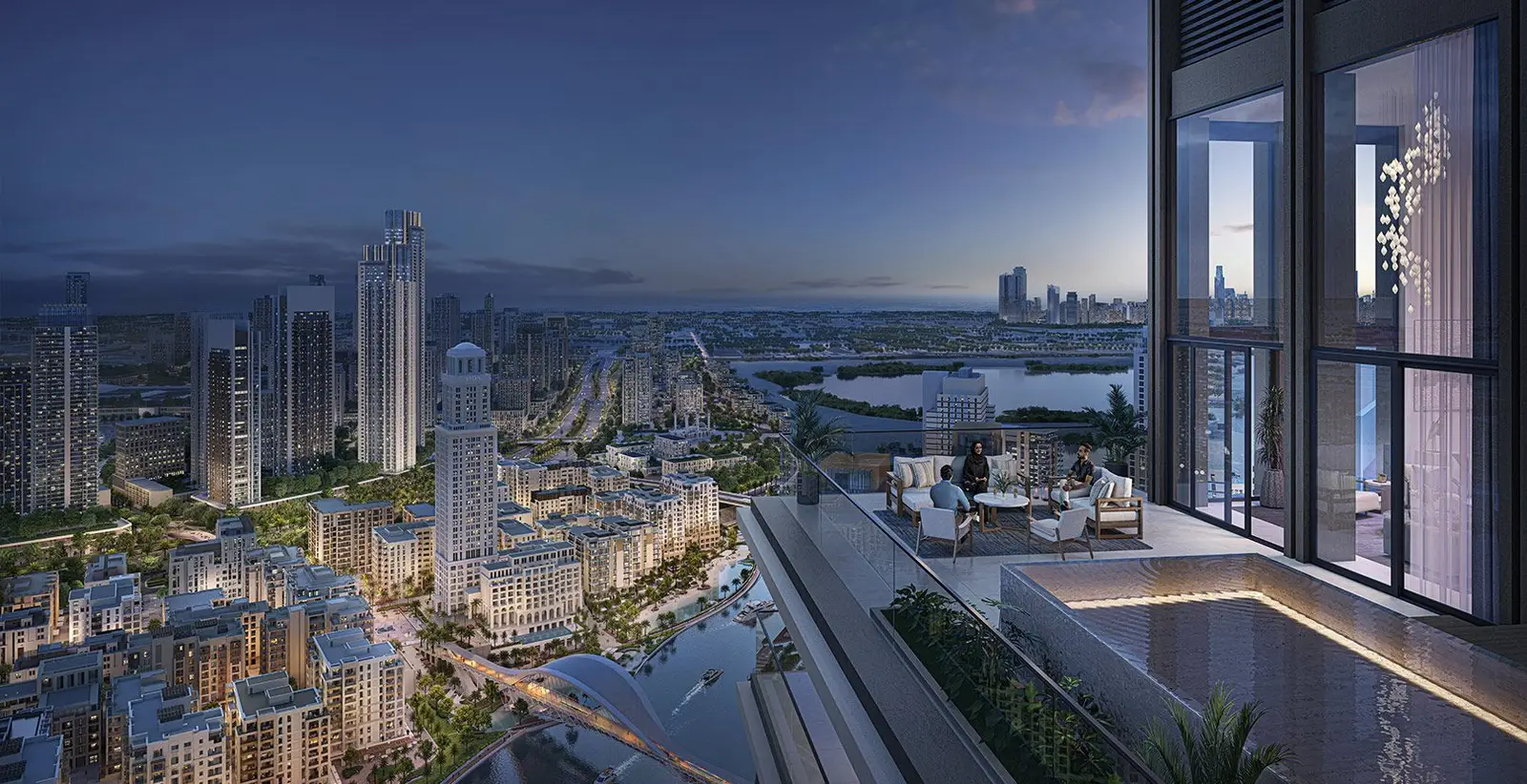 Creek Waters, Dubai Creek Harbour: developer rendering 2 of 3