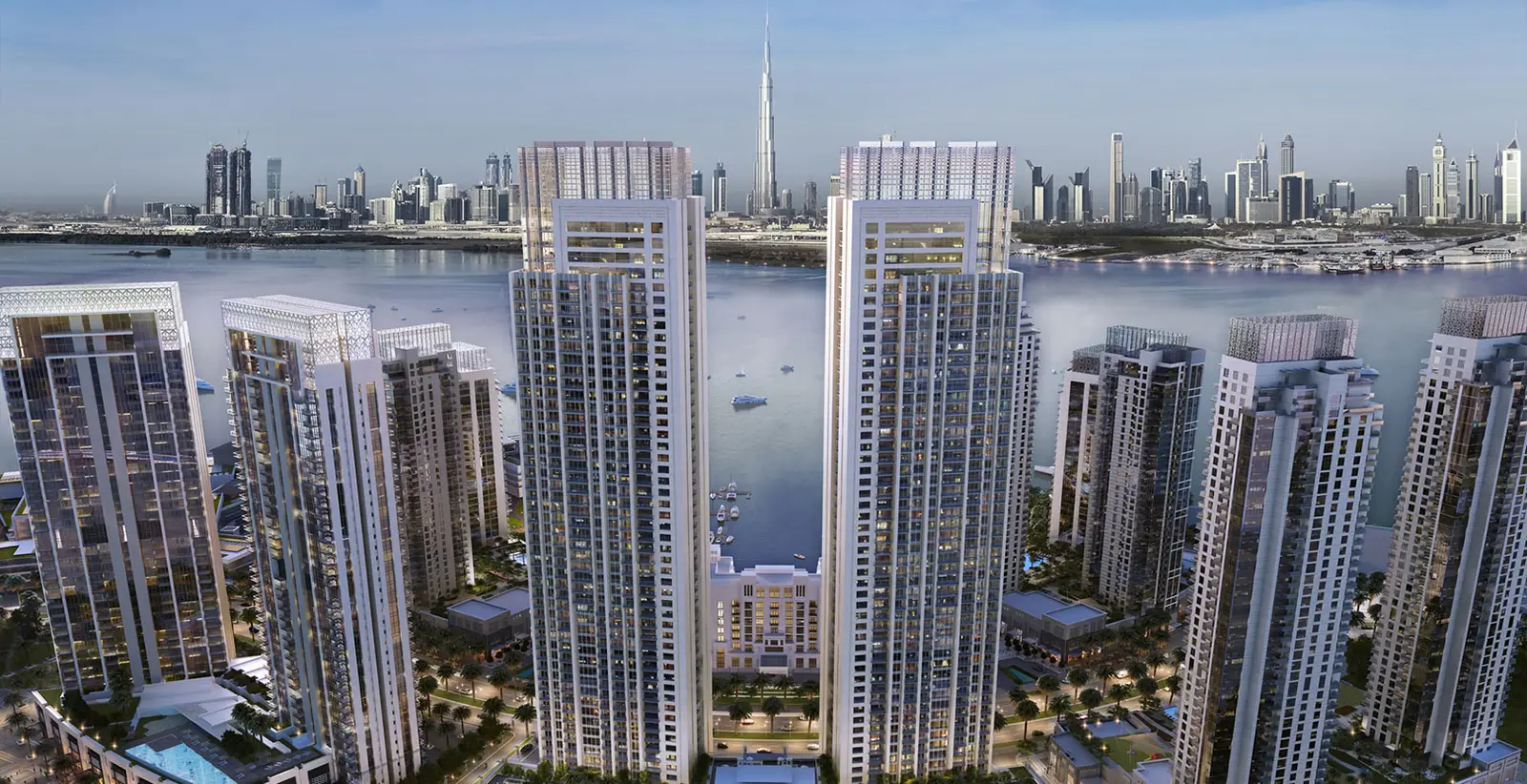 Harbour Views, Dubai Creek Harbour: developer rendering 1 of 1