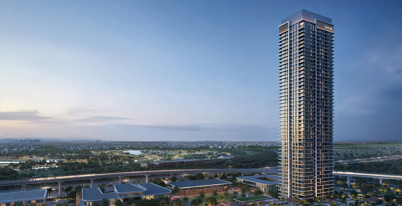 Lyvia by Palace, Dubai Creek Harbour: developer rendering 1 of 4