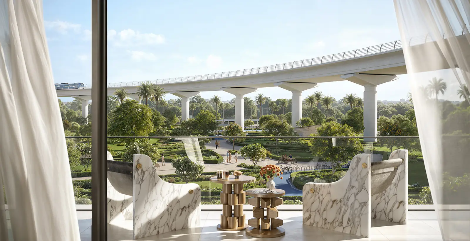 Montiva by Vida, Dubai Creek Harbour: developer rendering 1 of 3