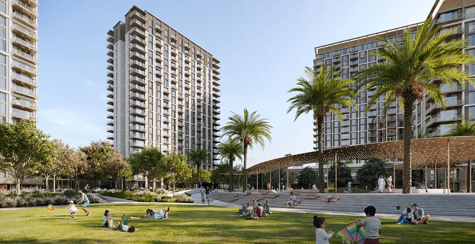 Oria, Dubai Creek Harbour: developer rendering 1 of 4