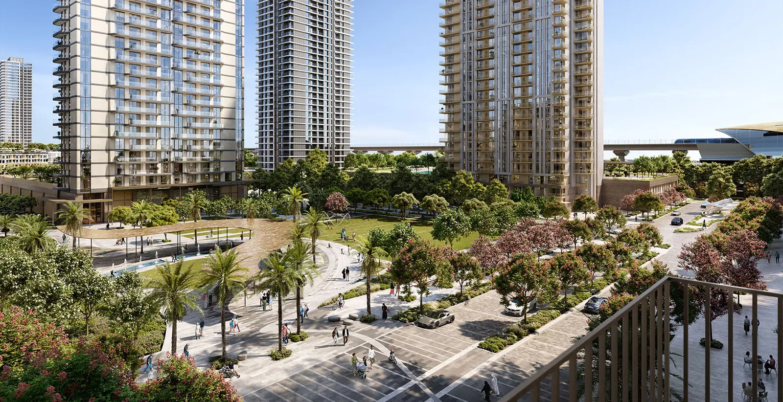 Oria, Dubai Creek Harbour: developer rendering 2 of 4