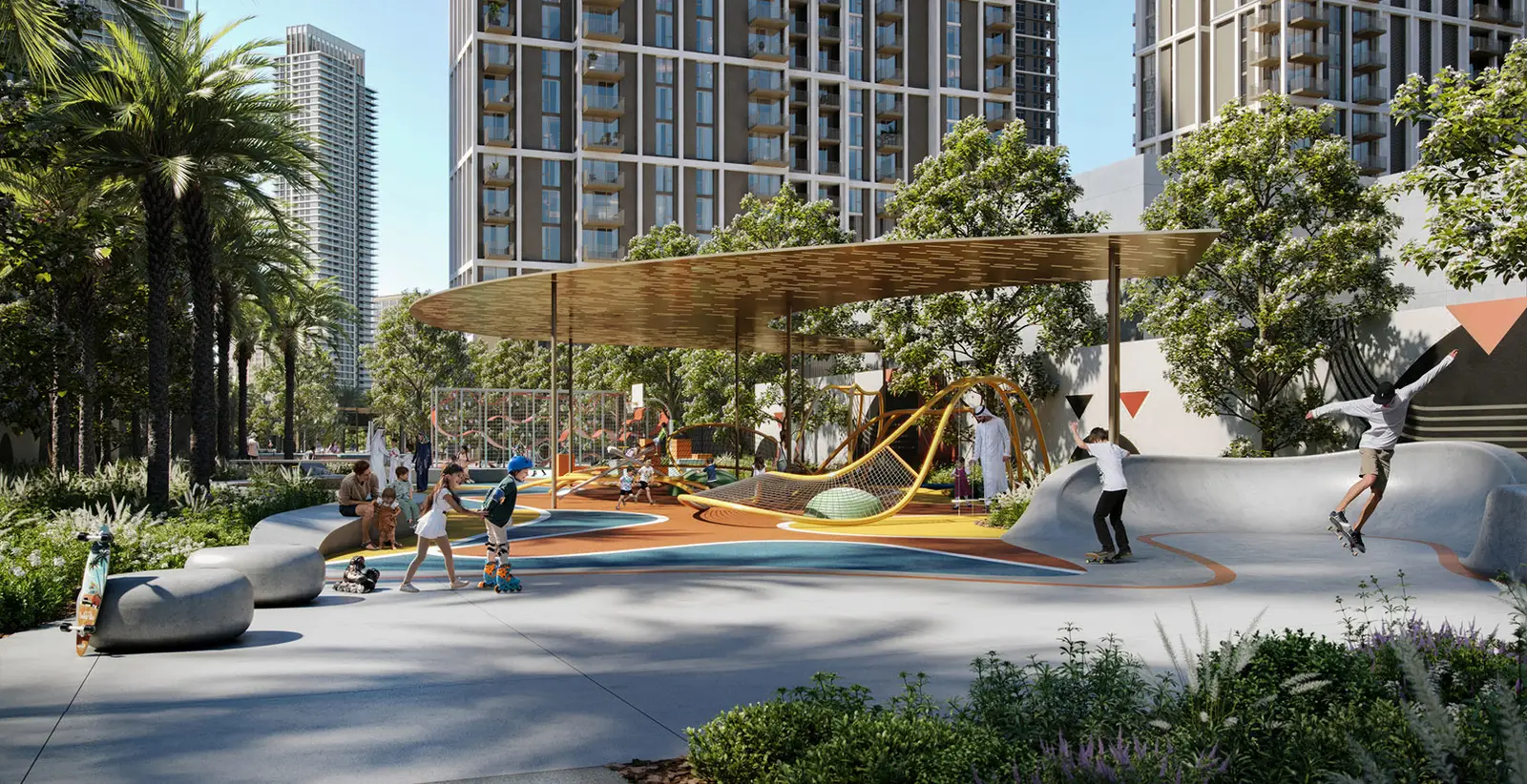 Oria, Dubai Creek Harbour: developer rendering 3 of 4
