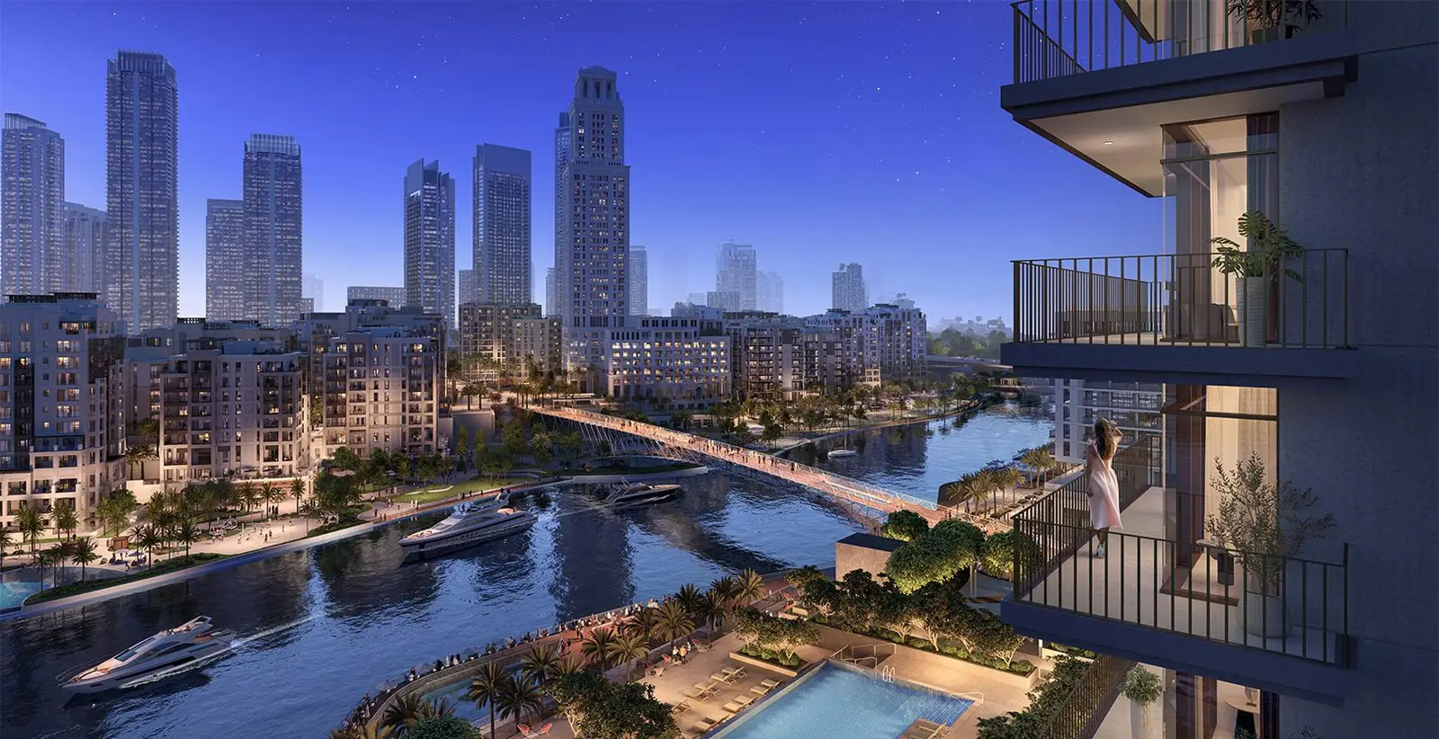 Palace Residences North, Dubai Creek Harbour: developer rendering 2 of 3