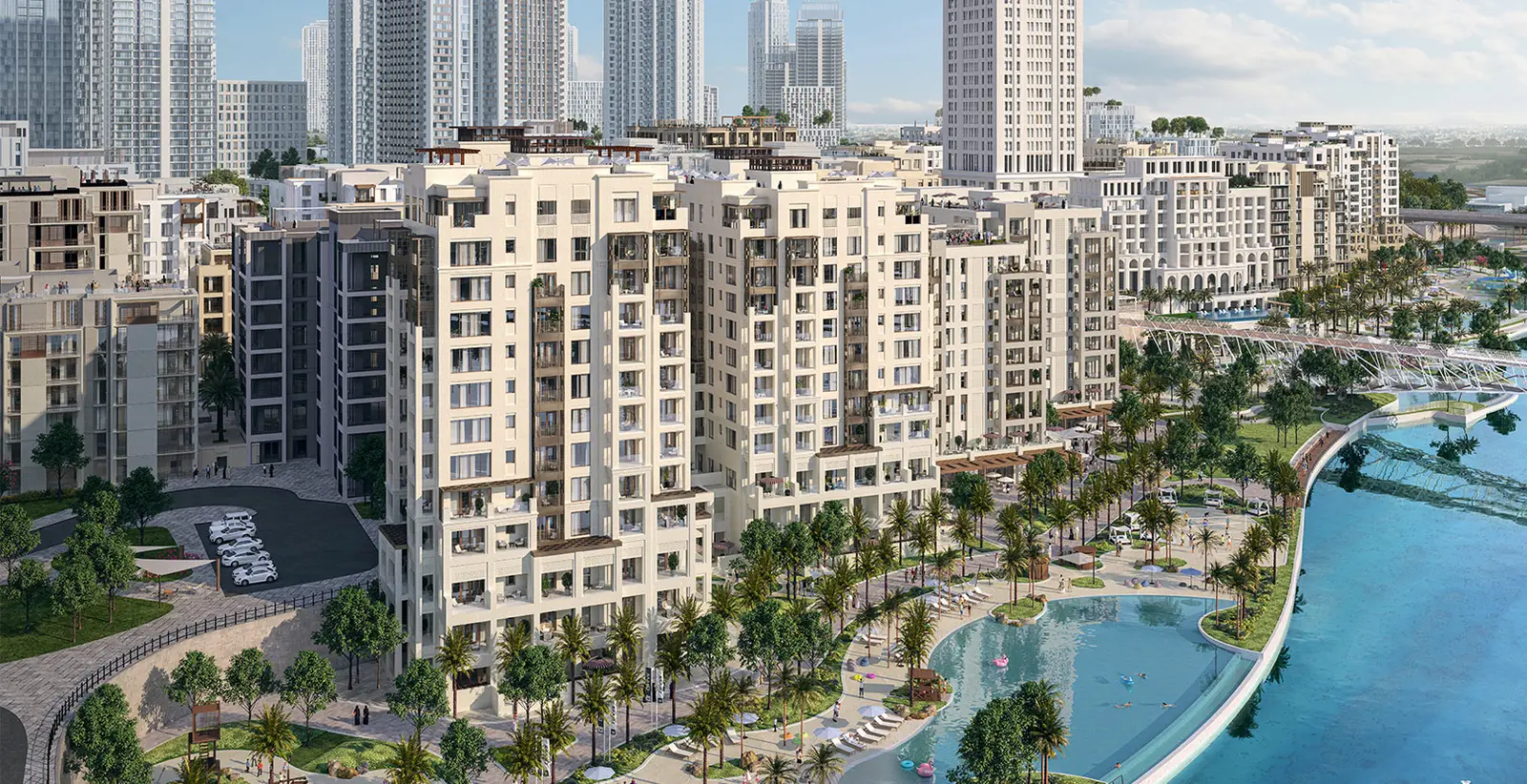 Rosewater, Dubai Creek Harbour: developer rendering 1 of 1