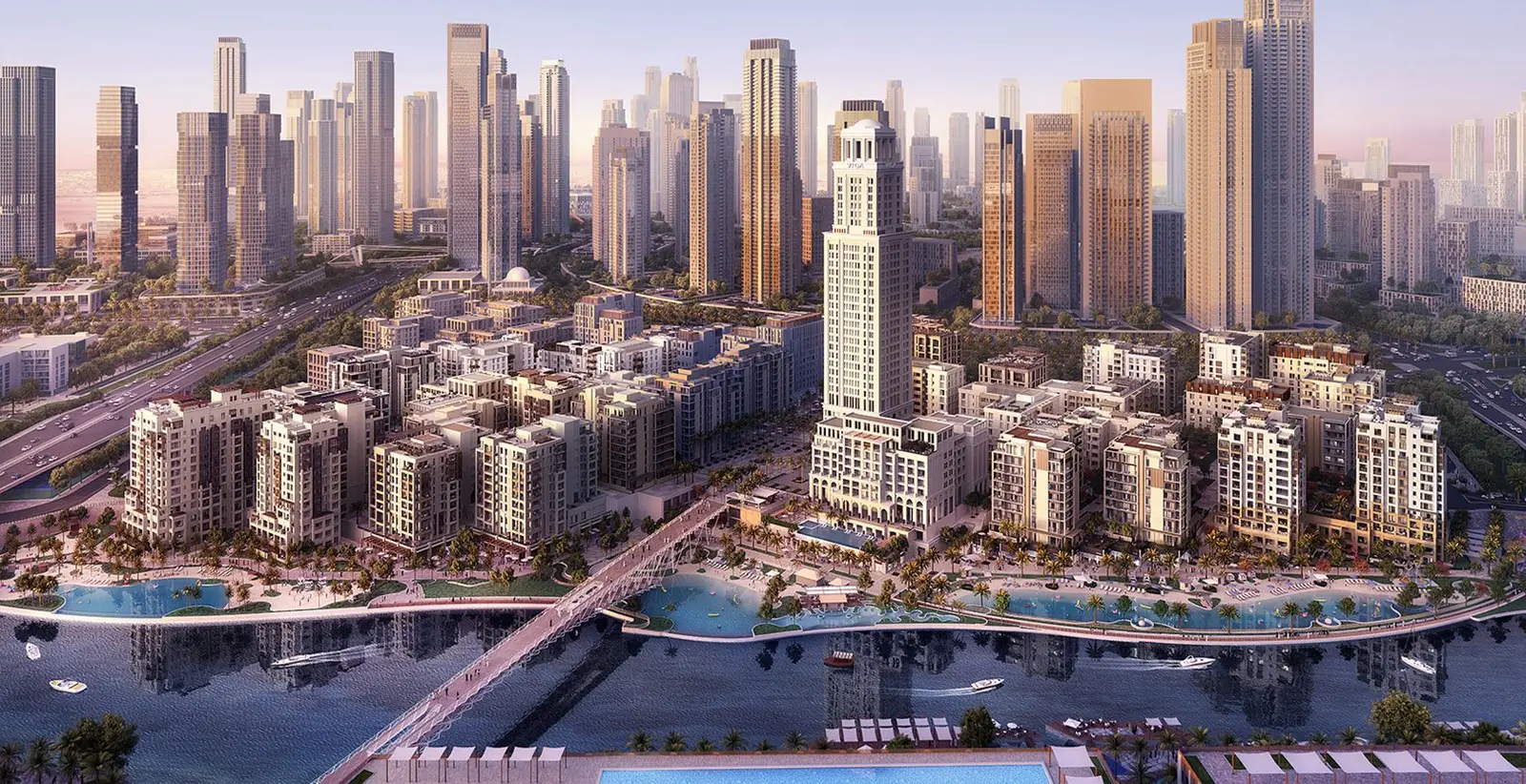 Savanna, Dubai Creek Harbour: developer rendering 1 of 2