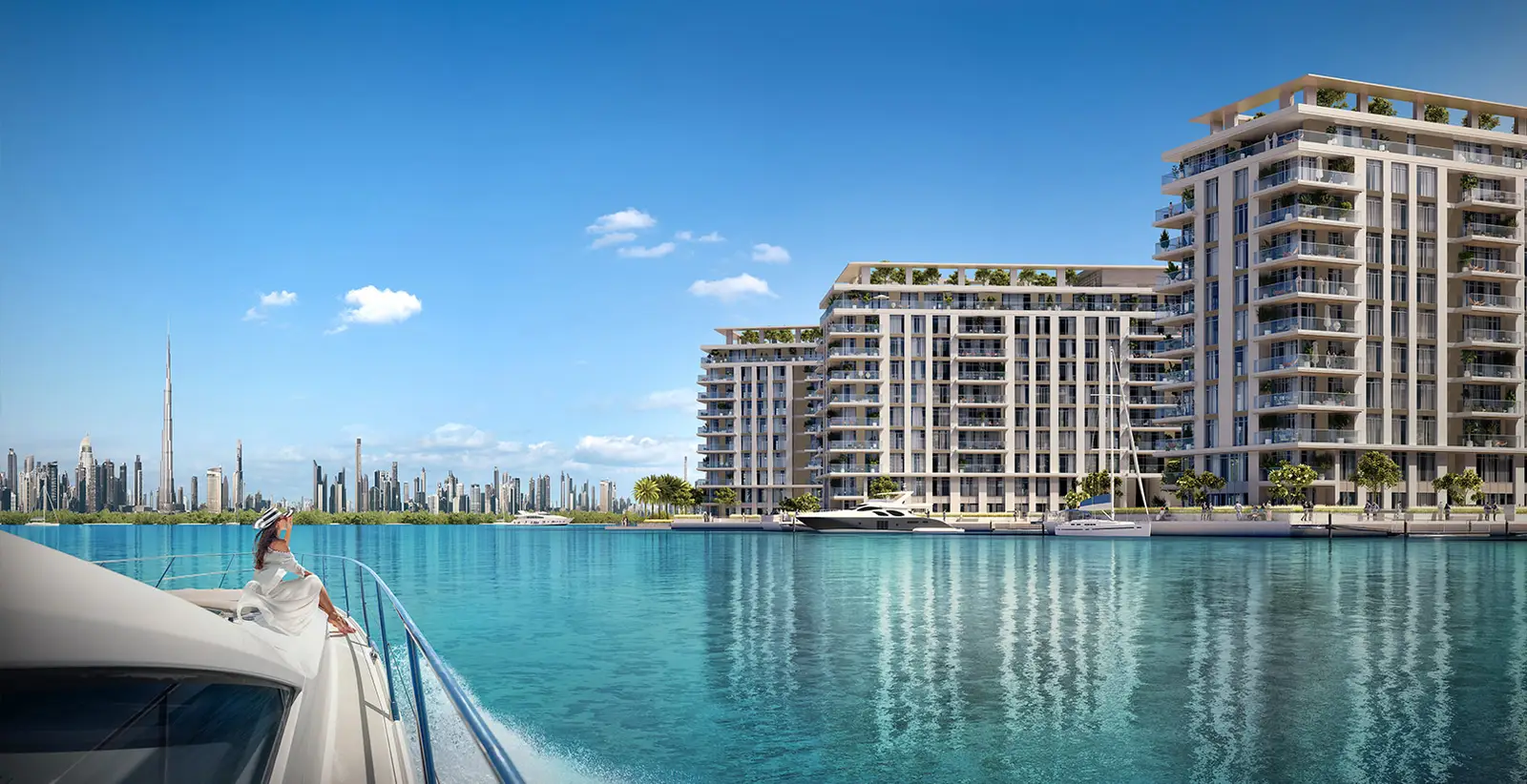 The Cove and The Cove 2, Dubai Creek Harbour: developer rendering 2 of 3