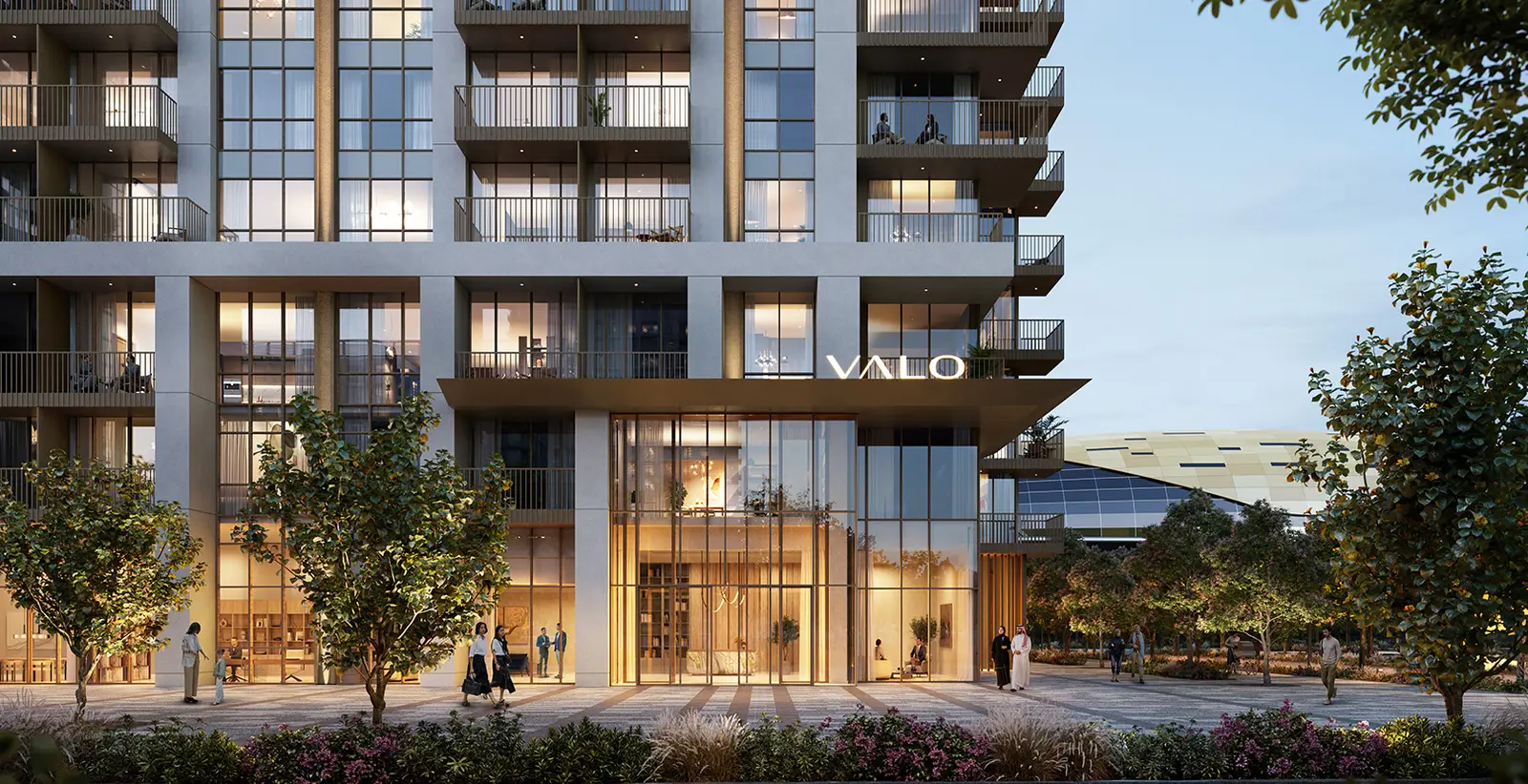 Valo, Dubai Creek Harbour: developer rendering 1 of 4