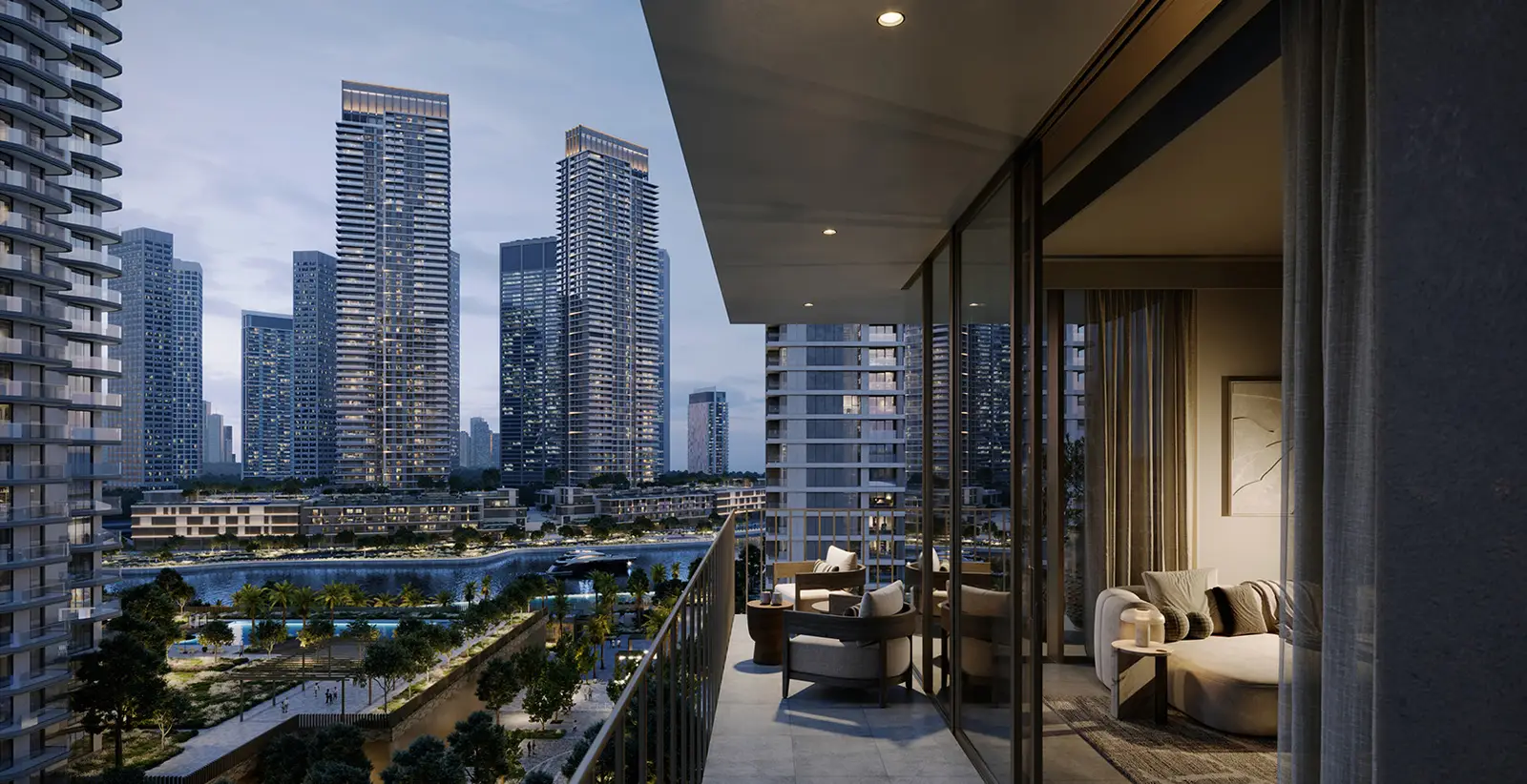 Valo, Dubai Creek Harbour: developer rendering 3 of 4